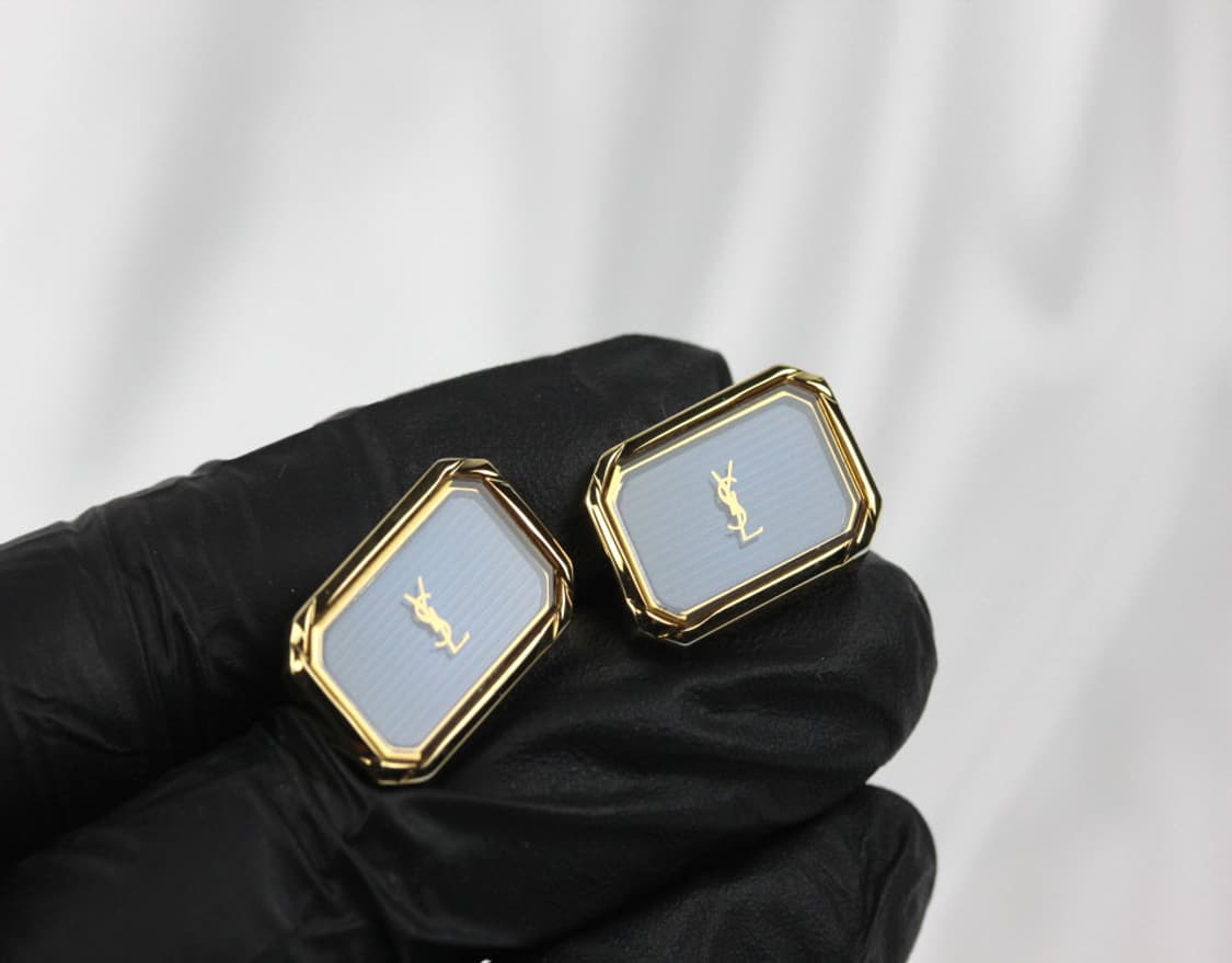입생로랑 A+등급 남자 명품 커프스 빈티지 상품이미지6