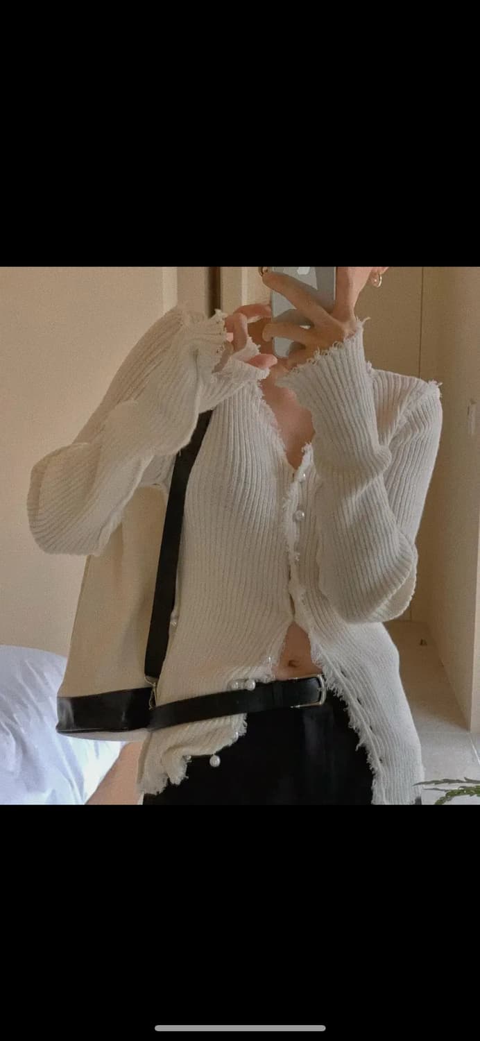 젠틀우먼 투웨이 진주 가디건 상품이미지2