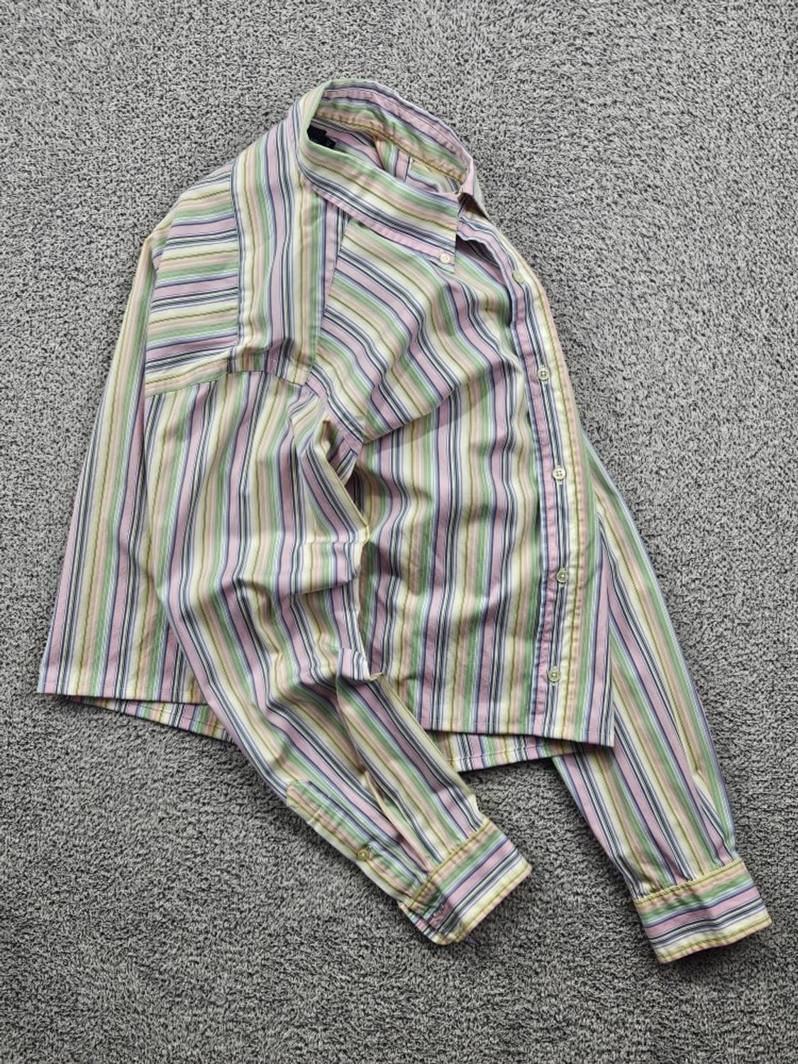 폴로랄프로렌 크롭 커스텀 멀티스트라이프 셔츠 ( S추정 ) / 11664 상품이미지4