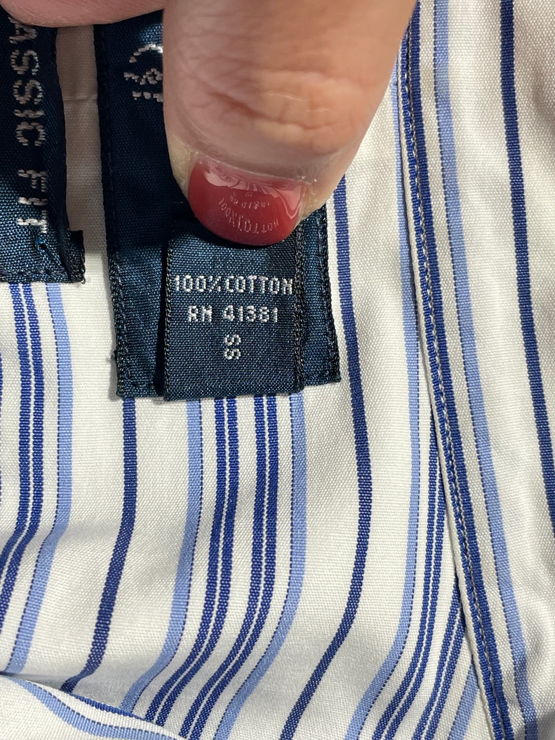 RALPH LAUREN 랄프로렌 빈티지 스트라이프 코튼 셔츠 상품이미지10