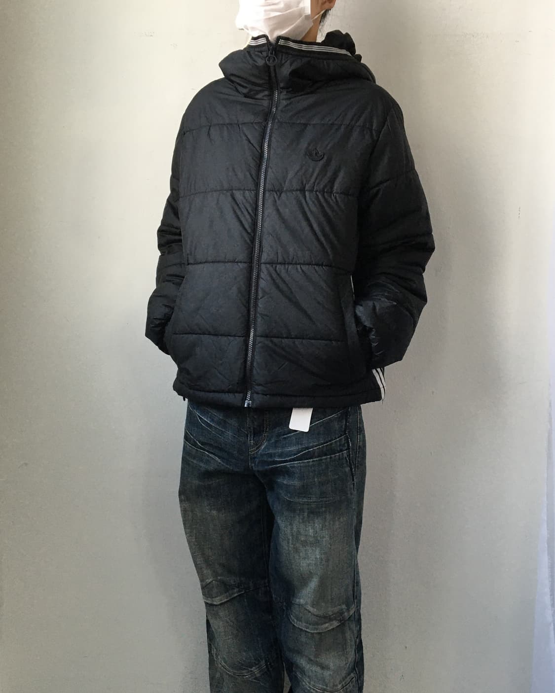 Adidas high neck hood jumper 상품이미지6