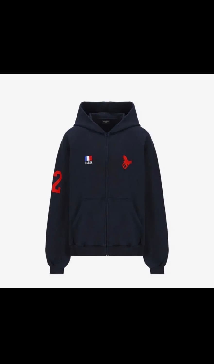 발렌시아가 폴로 후드집업 0사이즈 판매 또는 교환 상품이미지1