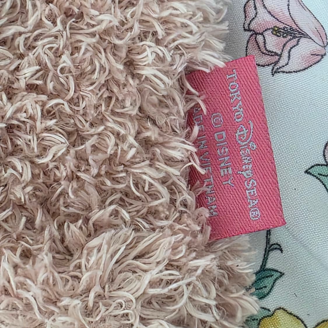 도쿄 디즈니랜드 일본빈티지)디즈니씨 한정판 로맨틱 리본 쉐리메이 털장갑 상품이미지4