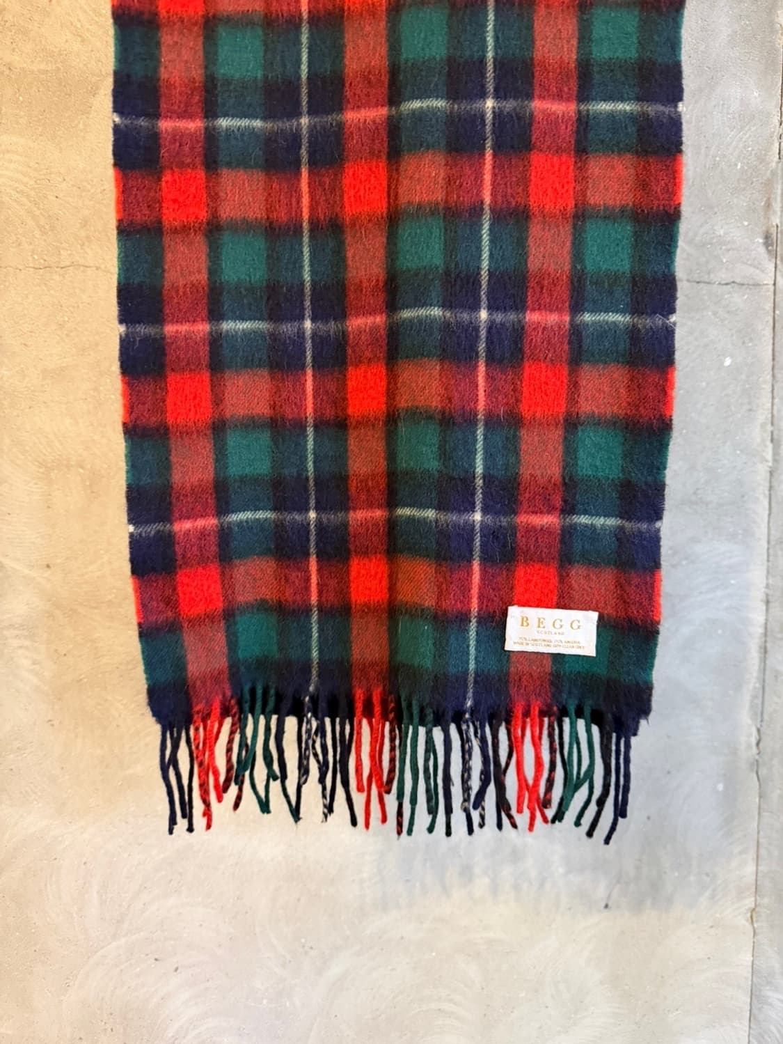 BEGG 앙고라 울 머플러 상품이미지7