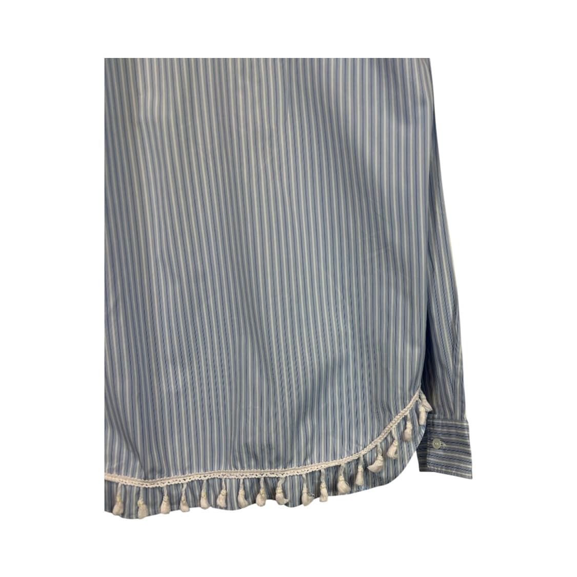 꼼데가르송 옴므 플러스 태슬 스트라이프 셔츠 S 상품이미지5