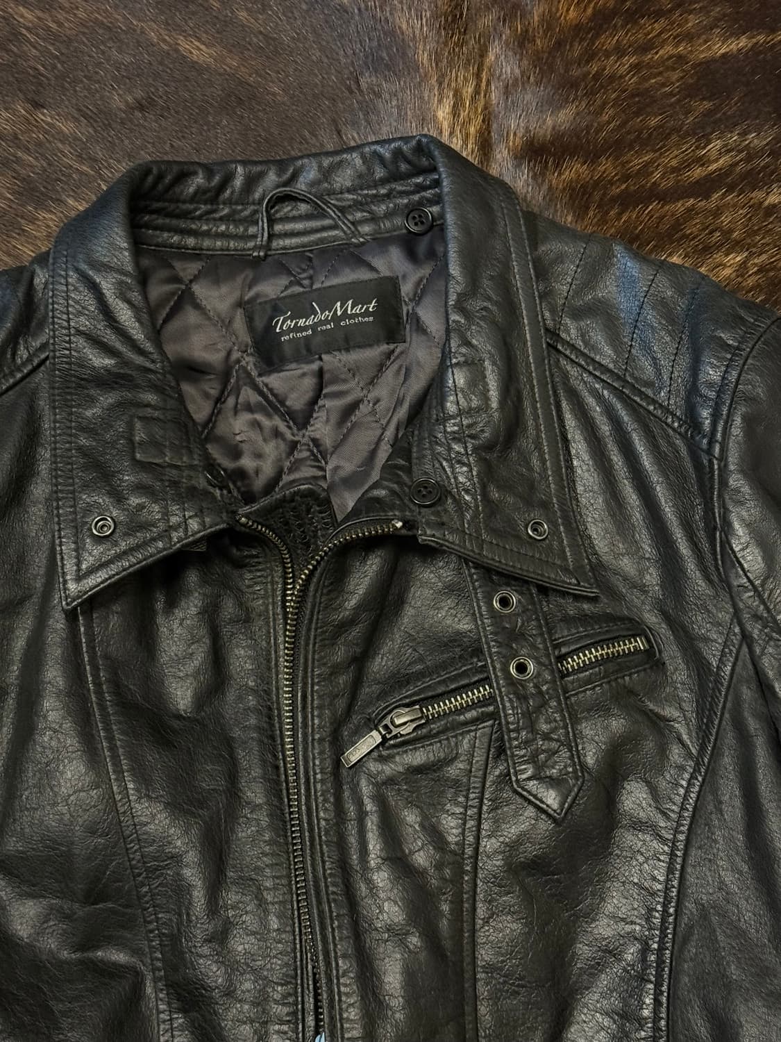 Tornado Mart 리얼레더자켓 상품이미지2