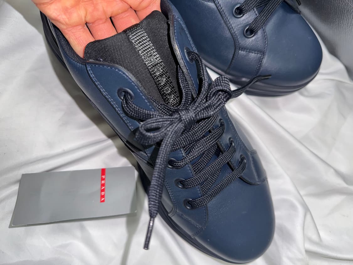 프라다 스포츠 레더 스니커즈 상품이미지3