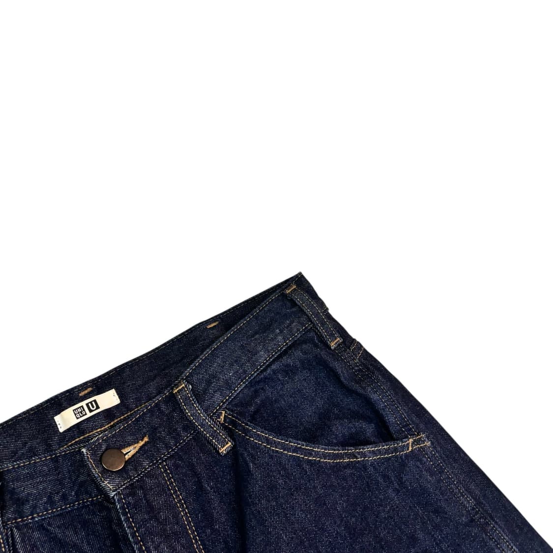 유니클로U 진청 데님 팬츠 상품이미지3