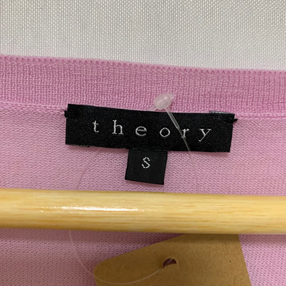 Theory 띠어리 쿨핑크 브이넥 빈티지 긴팔 니트 S 상품이미지6