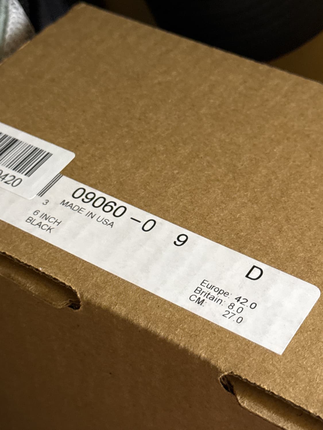 레드윙 벡맨 9060 플랫박스 270 새상품 상품이미지1