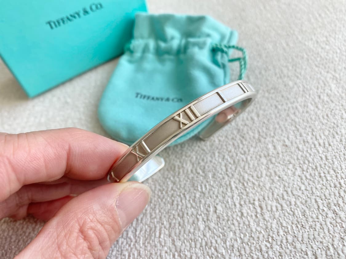 티파니 아틀라스 뱅글 타입 실버 팔찌(남녀공용) 상품이미지3