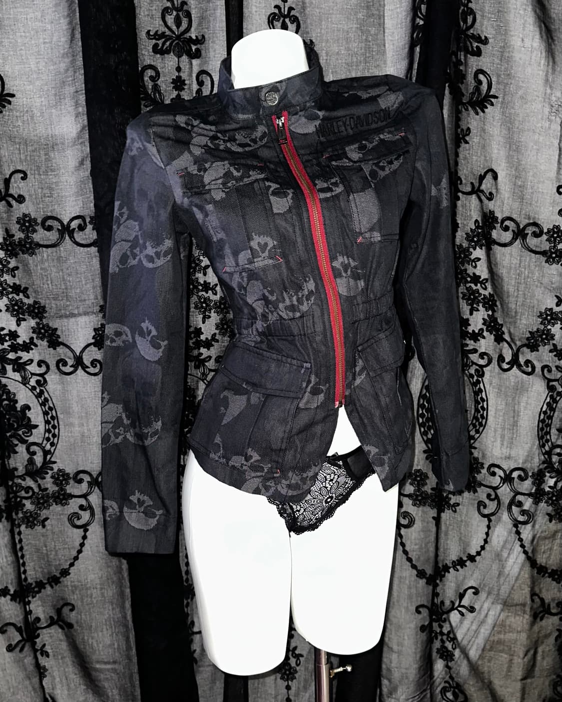 Rock chic skull jacket 상품이미지1