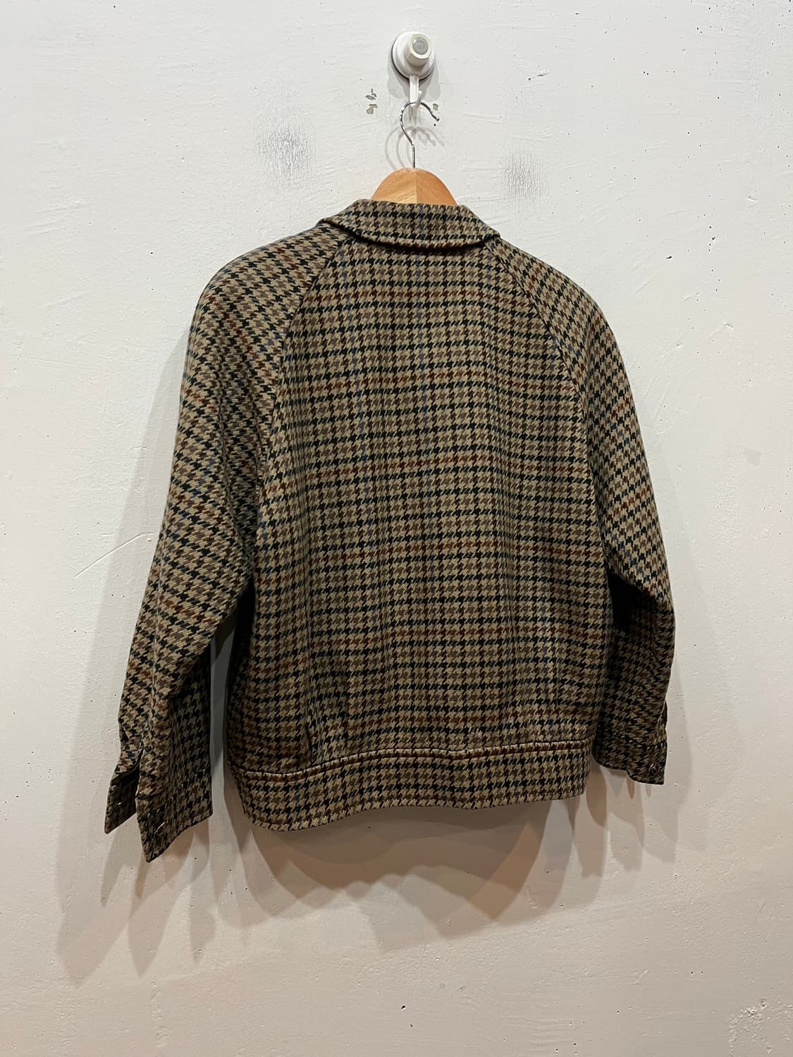 90s 버버리 윌리엄 브라운 하운드투스 울 자켓 우먼즈 상품이미지6