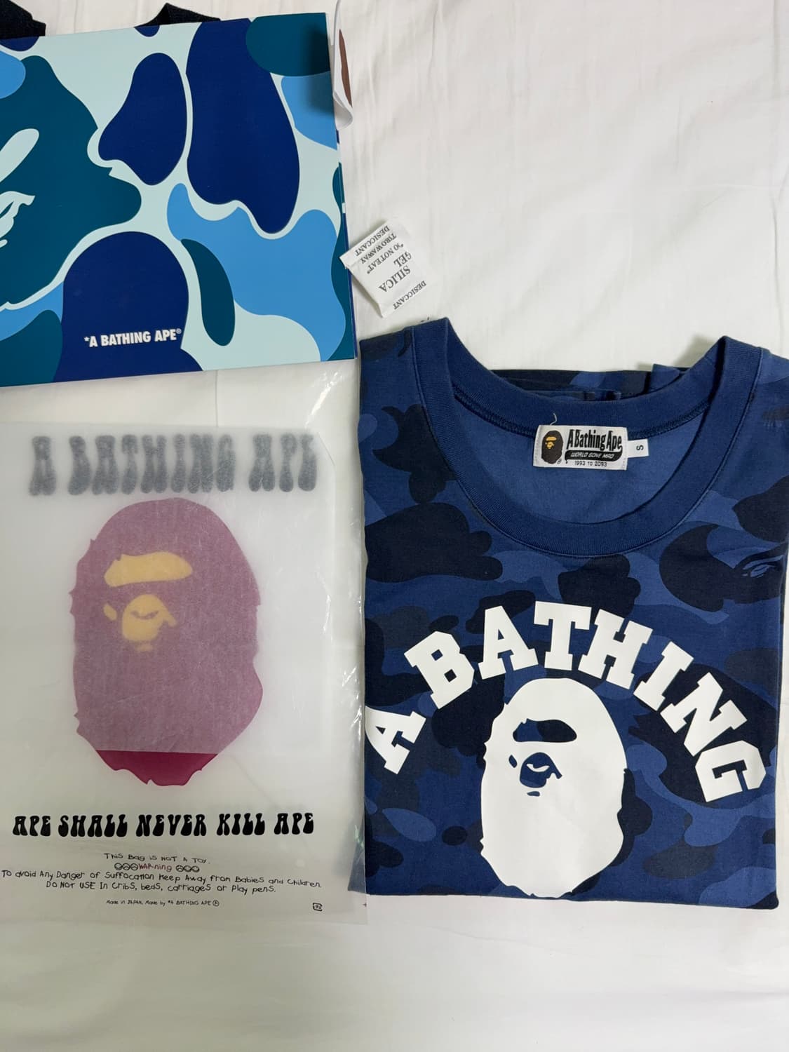 ABC Camo College Tank Top NAVY *S size 상품이미지1