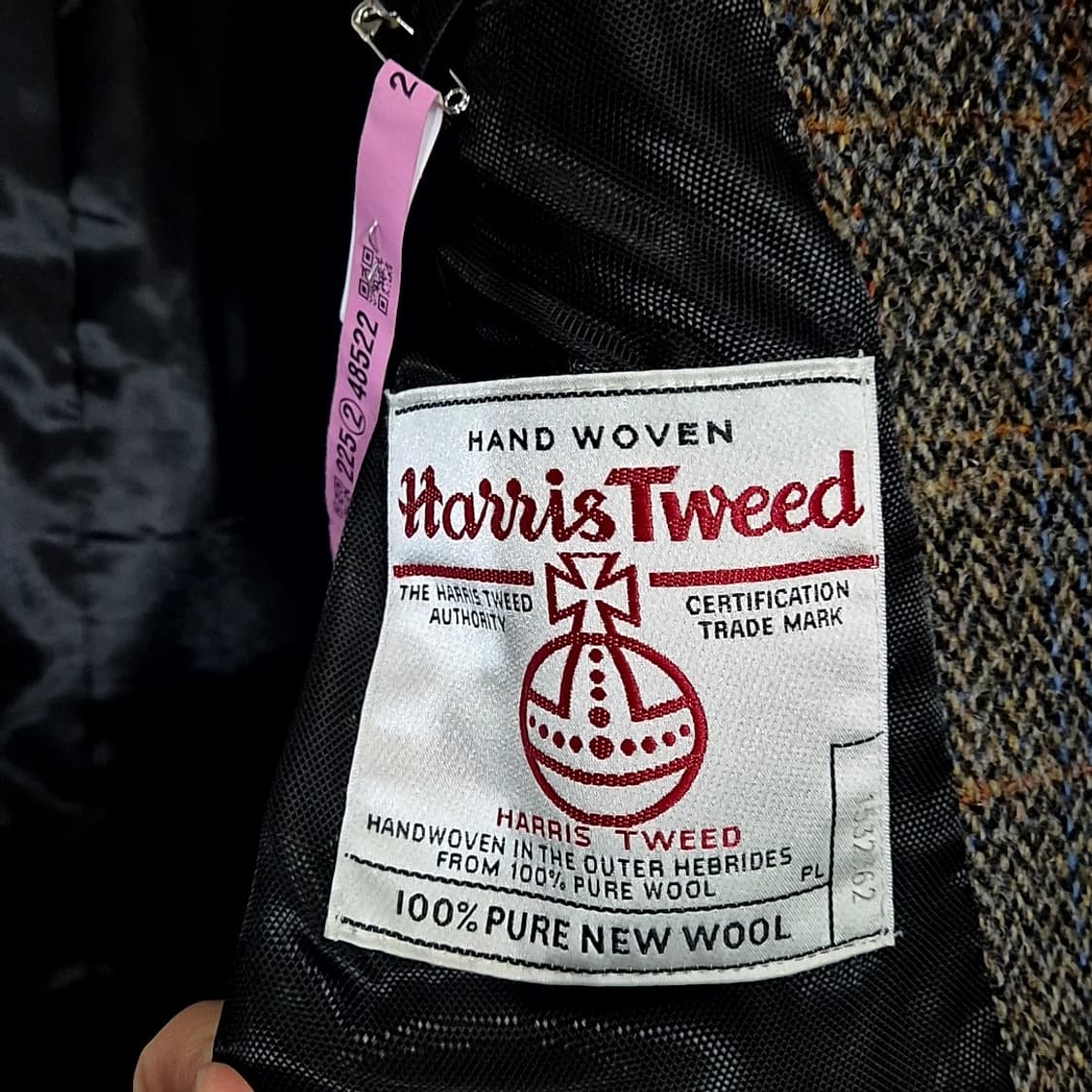 헤리스트위드 더블 코트 상품이미지4