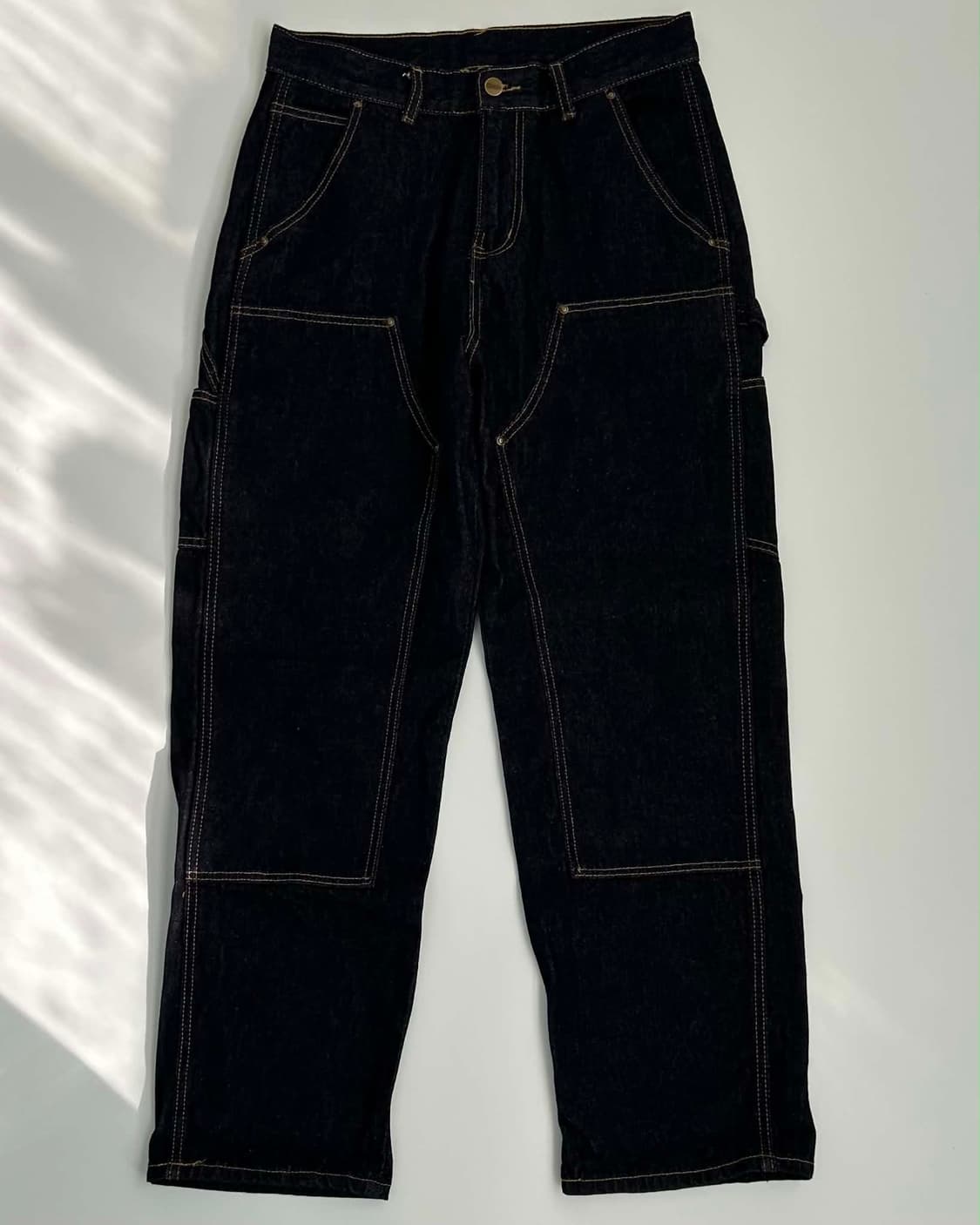 [30] 칼하트 WIP 더블니 카고 데님 팬츠 상품이미지1