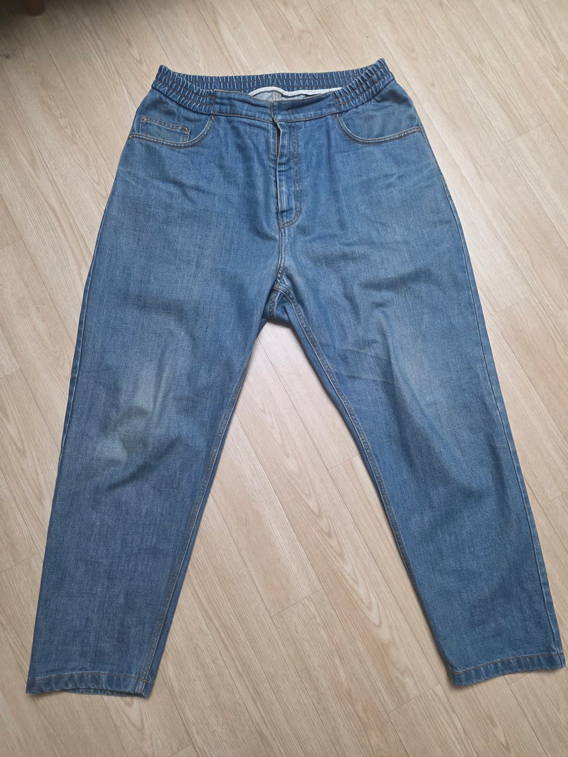 준지 하리밴딩 데님팬츠 청바지 46 - 허리45, 총장99 상품이미지1