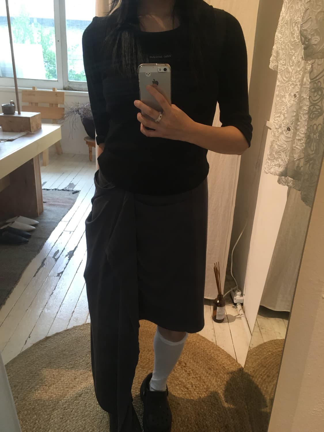 레이어드 치마 상품이미지2