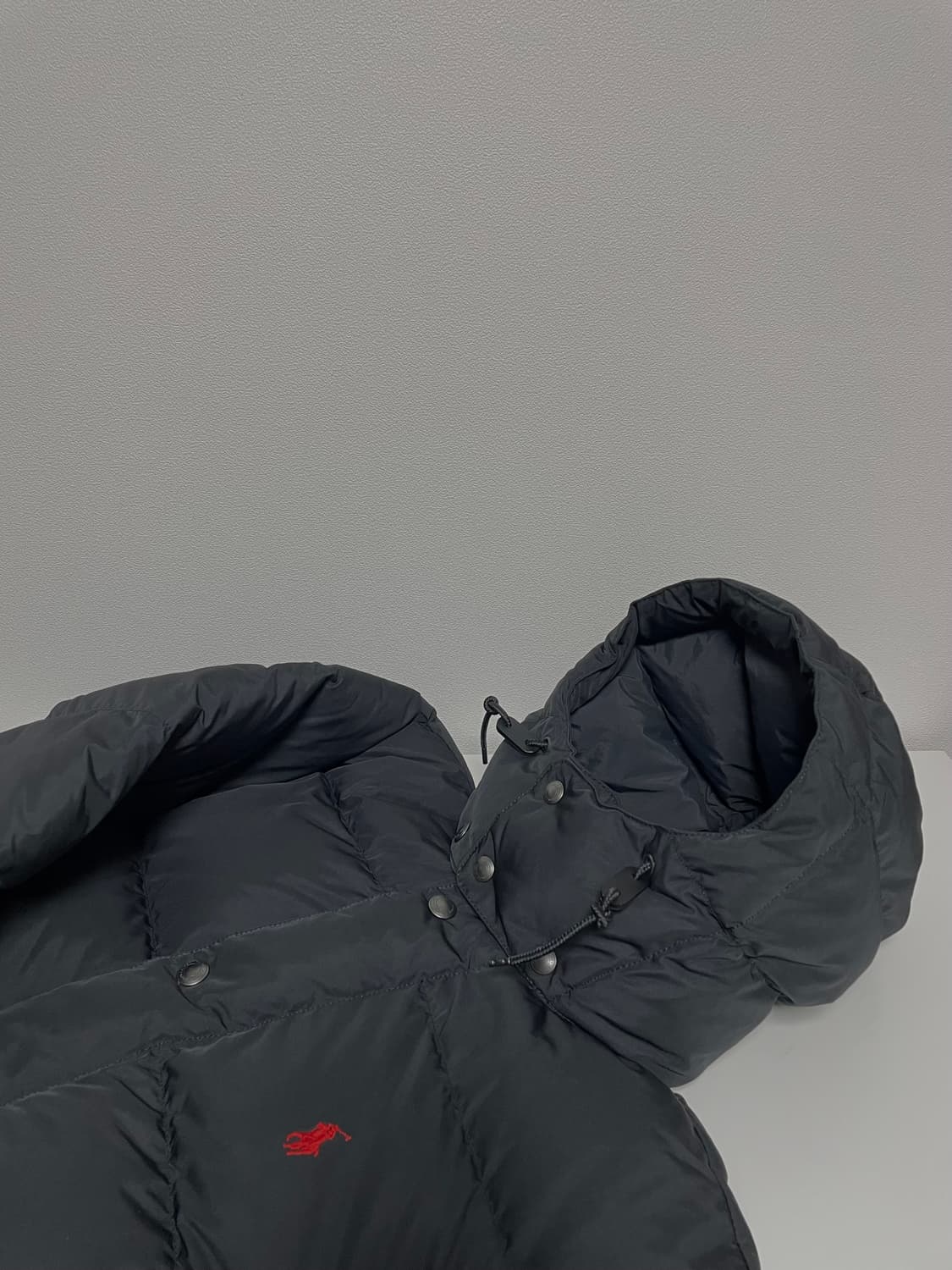 [S] 폴로 랄프로렌 푸퍼 다운 패딩 블랙 95~100 상품이미지8