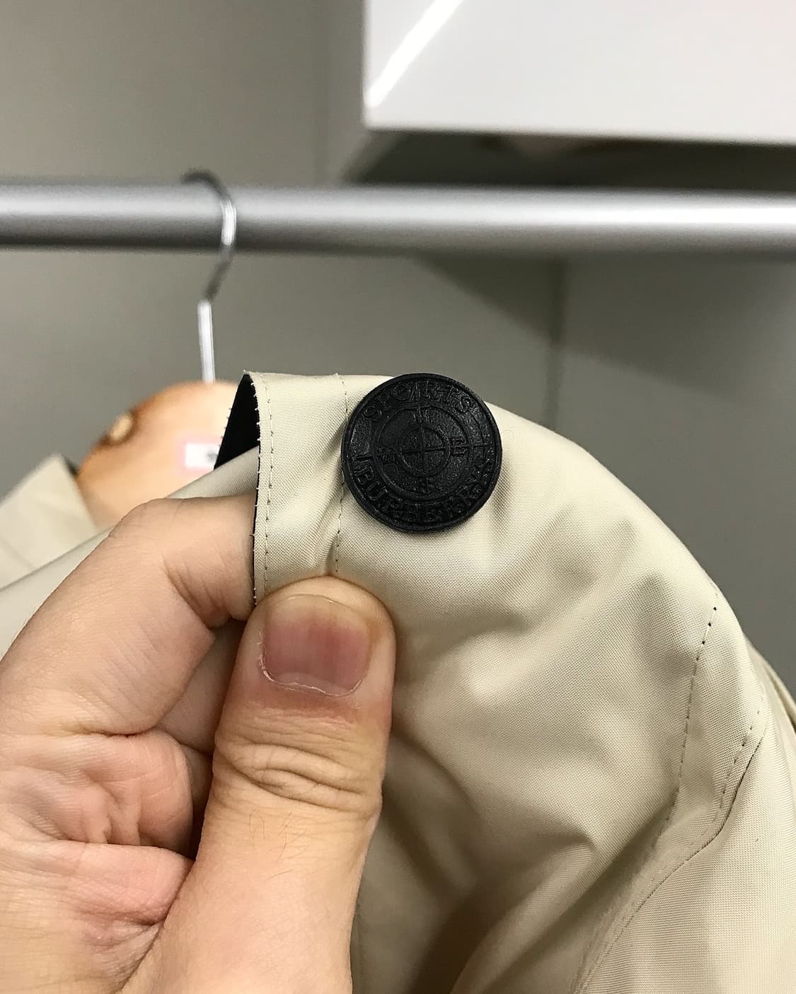 버버리 로고 사파리 롱 자켓 상품이미지3