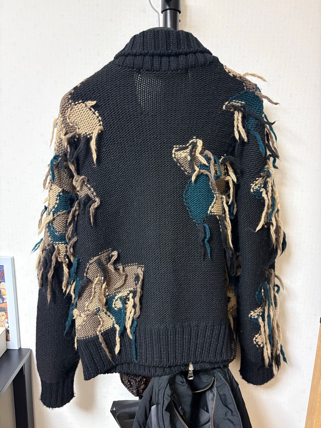 앤더슨벨 카모플라쥬 집업 가디건 L 상품이미지2