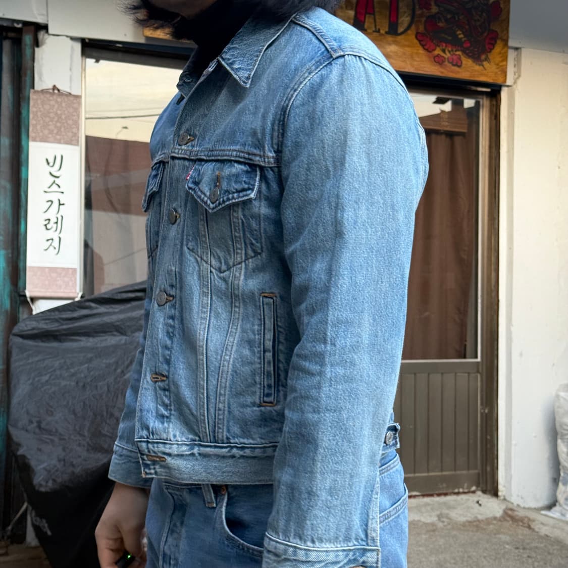 리바이스 프리미엄 29944 타입 3세대 데님 트러커 자켓 M 상품이미지8