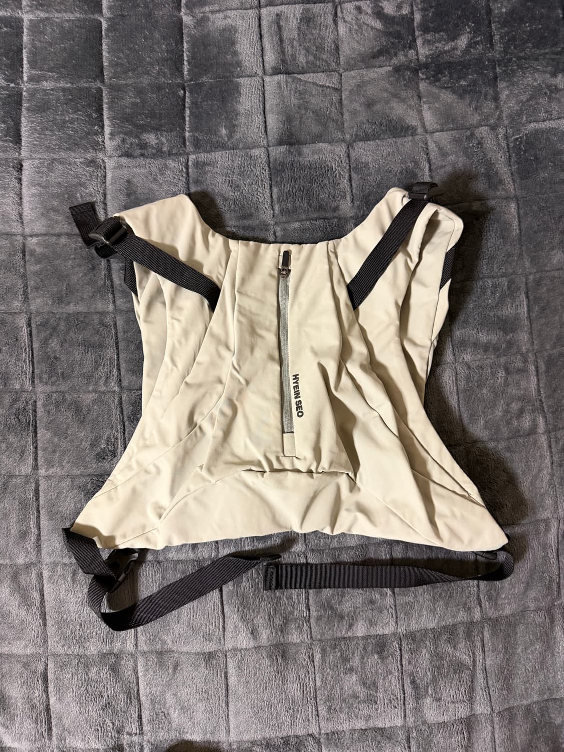 hyein seo back sack 3/4 백색 상품이미지1