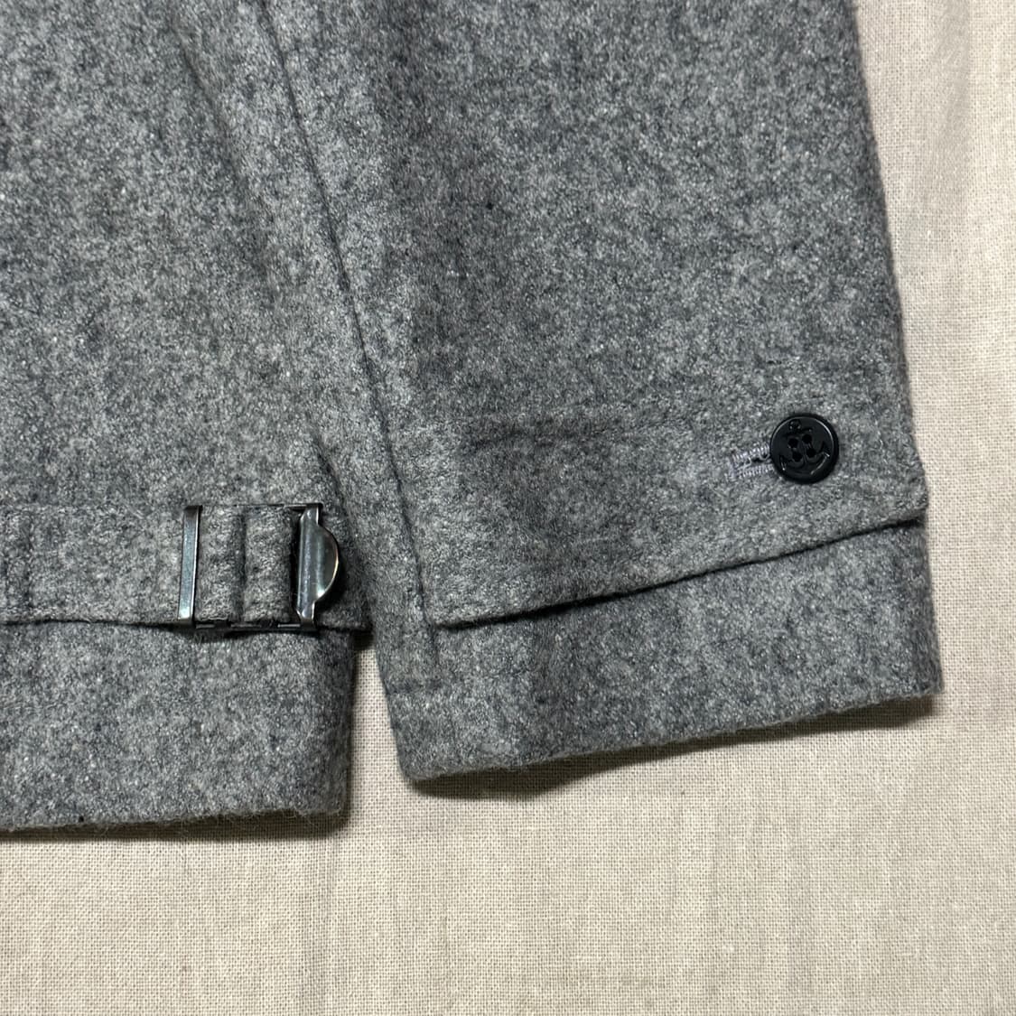 아비렉스 백로고 더블 울 피코트 M 상품이미지5