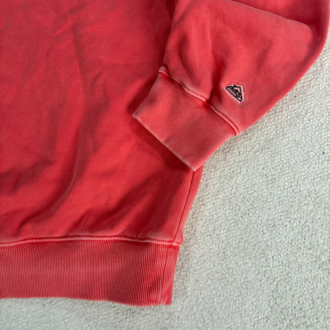 Lee 리 빈티지 워싱 맨투맨 티셔츠 100 상품이미지2