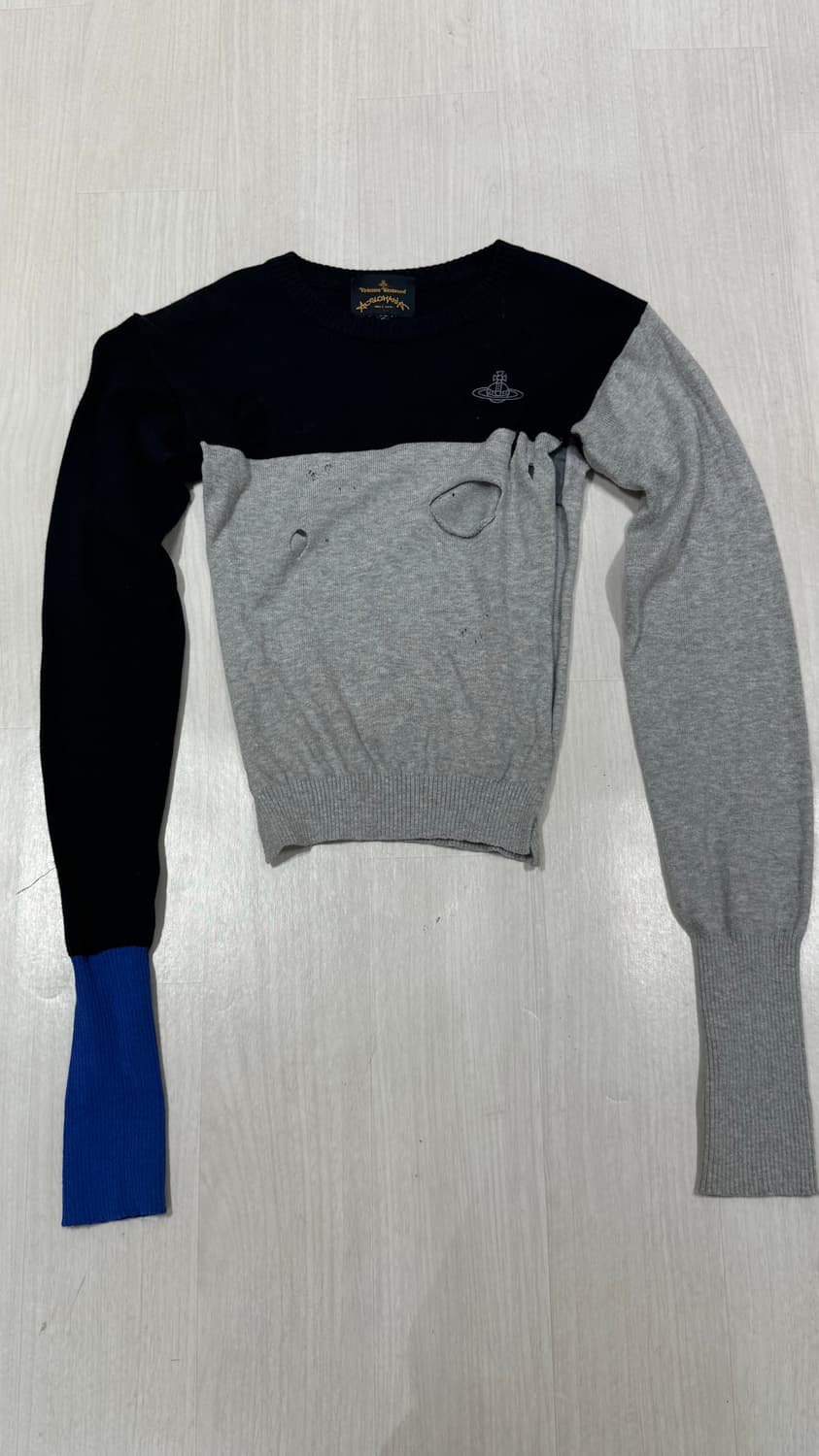 비비안웨스트우드 데미지니트s 상품이미지1