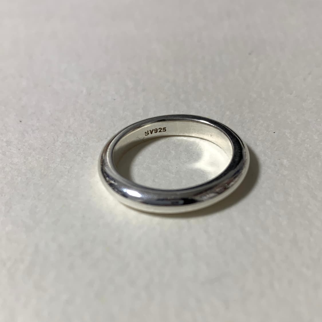 925실버 3미리 엥게이지반지 상품이미지2