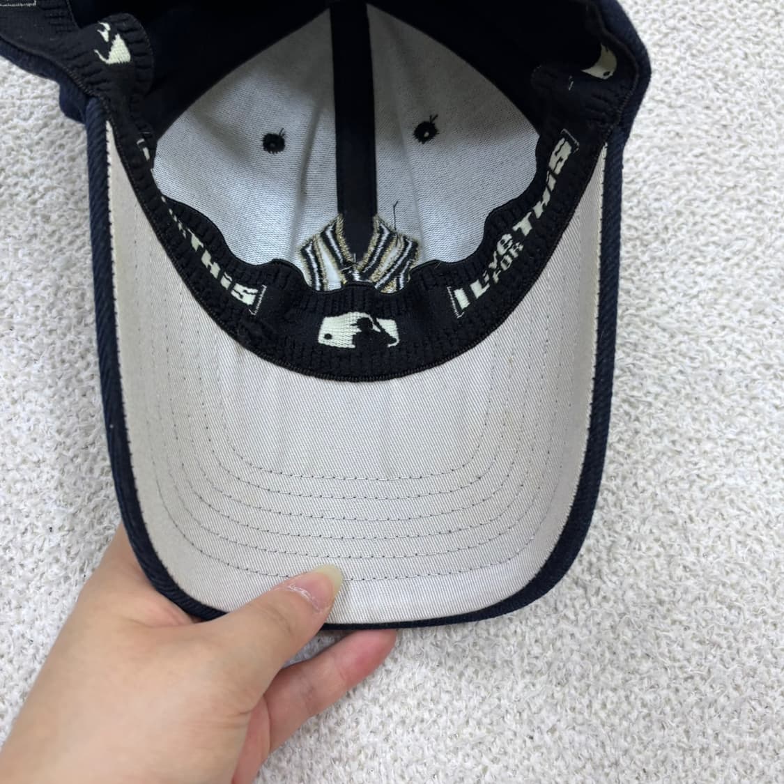 F MLB 뉴욕 양키스 로고 볼캡 0527E 상품이미지5