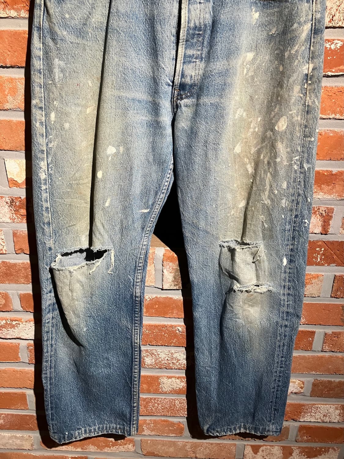 80s USA 빈티지 리바이스 501 데님 팬츠 상품이미지4