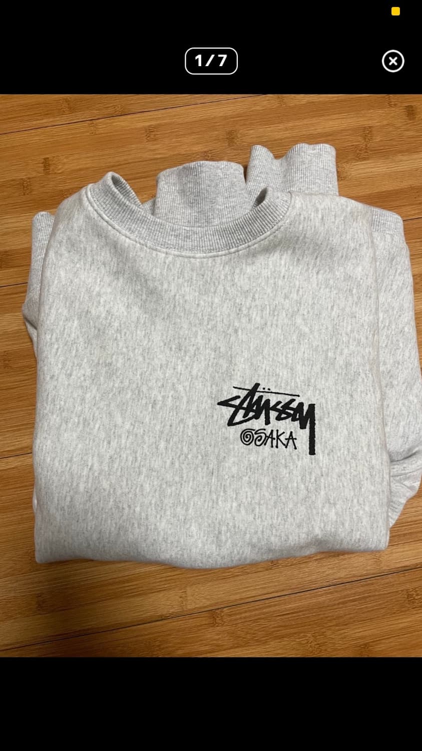 스투시 오사카 맨투맨 L 상품이미지1