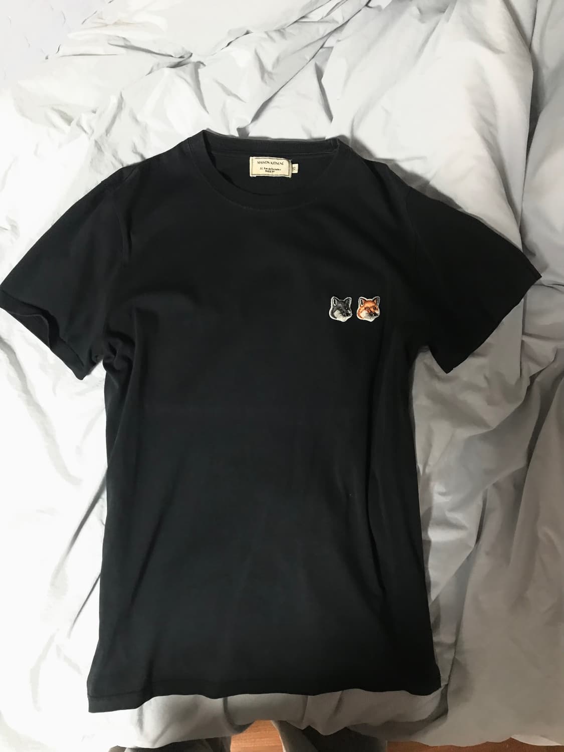 메종키츠네 더블폭스 반팔xs 상품이미지1