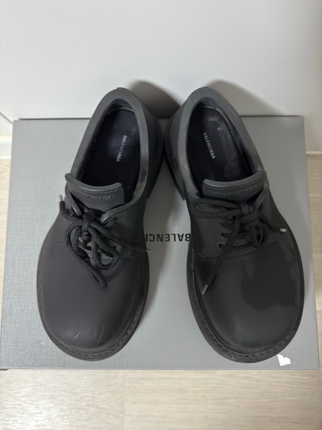 (밑창보강) 270 발렌시아가 스테로이드 더비 41사이즈 상품이미지3