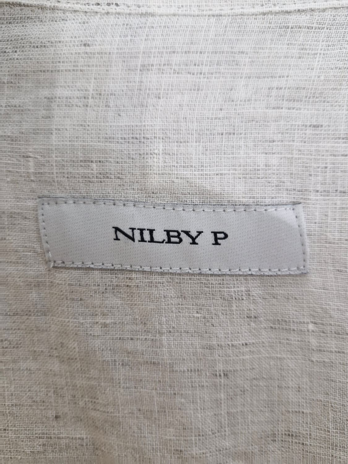 NILBY P 닐바이피 린넨100% 오버핏 자켓 상품이미지5