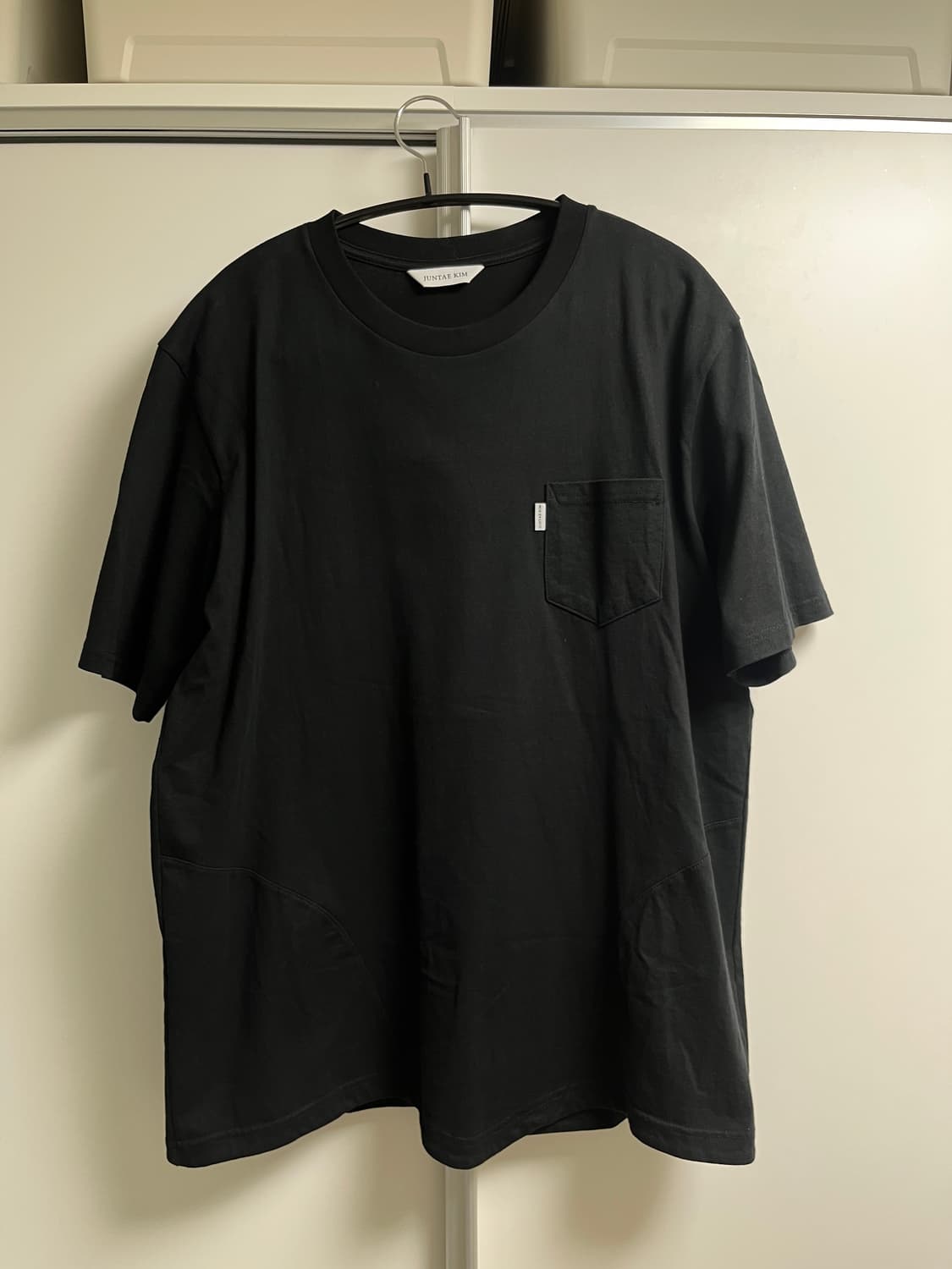 준태킴 코르셋 티셔츠 블랙 화이트 일괄 상품이미지1