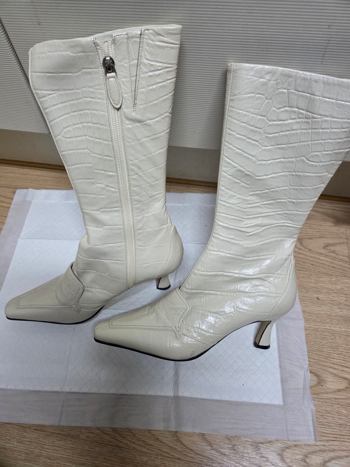 타임 악어무늬롱부츠 240 상품이미지1