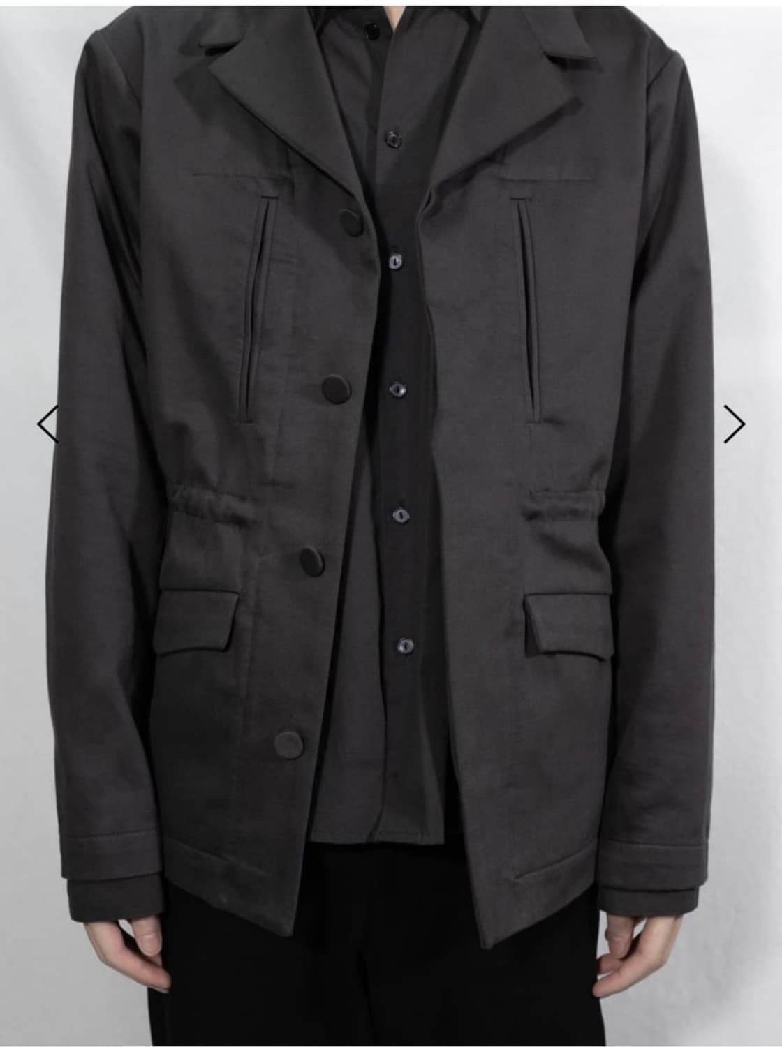 LES SLAB F2 JACKET (charcoal) 상품이미지1