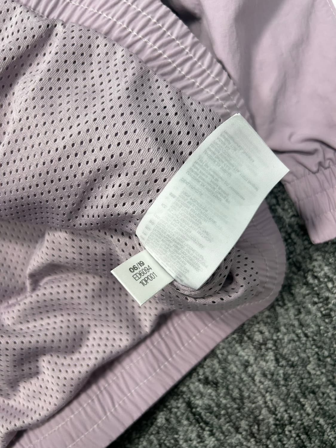 아디다스 라벤더 우븐 트랙탑 바람막이 M 상품이미지7