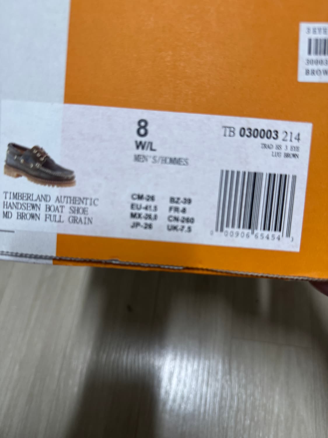 팀버랜드 3아이 보트슈즈 상품이미지4