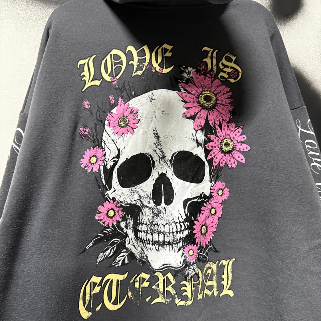 VTG 빈티지 빅사이즈 올드스쿨 풀 프린팅 집업 후디 상품이미지5