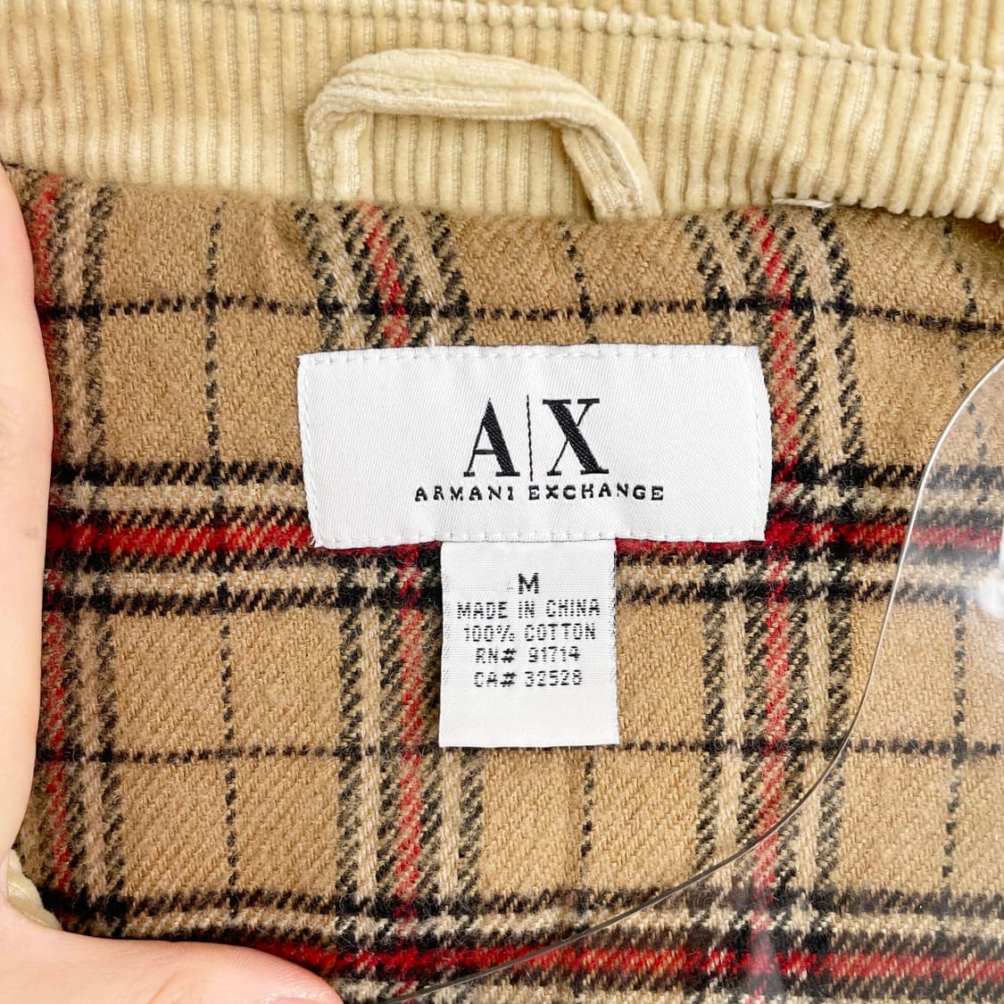 A2 알마니익스체인지 코듀로이 자켓 M사이즈 상품이미지4