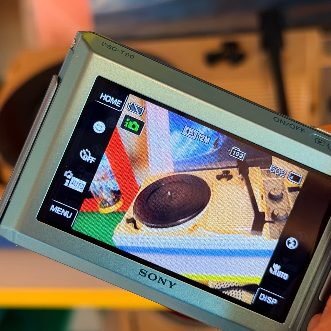 🩵레어 컬러)쨍한 아이스 블루🩵소니 사이버샷 DSC-T90 상품이미지7