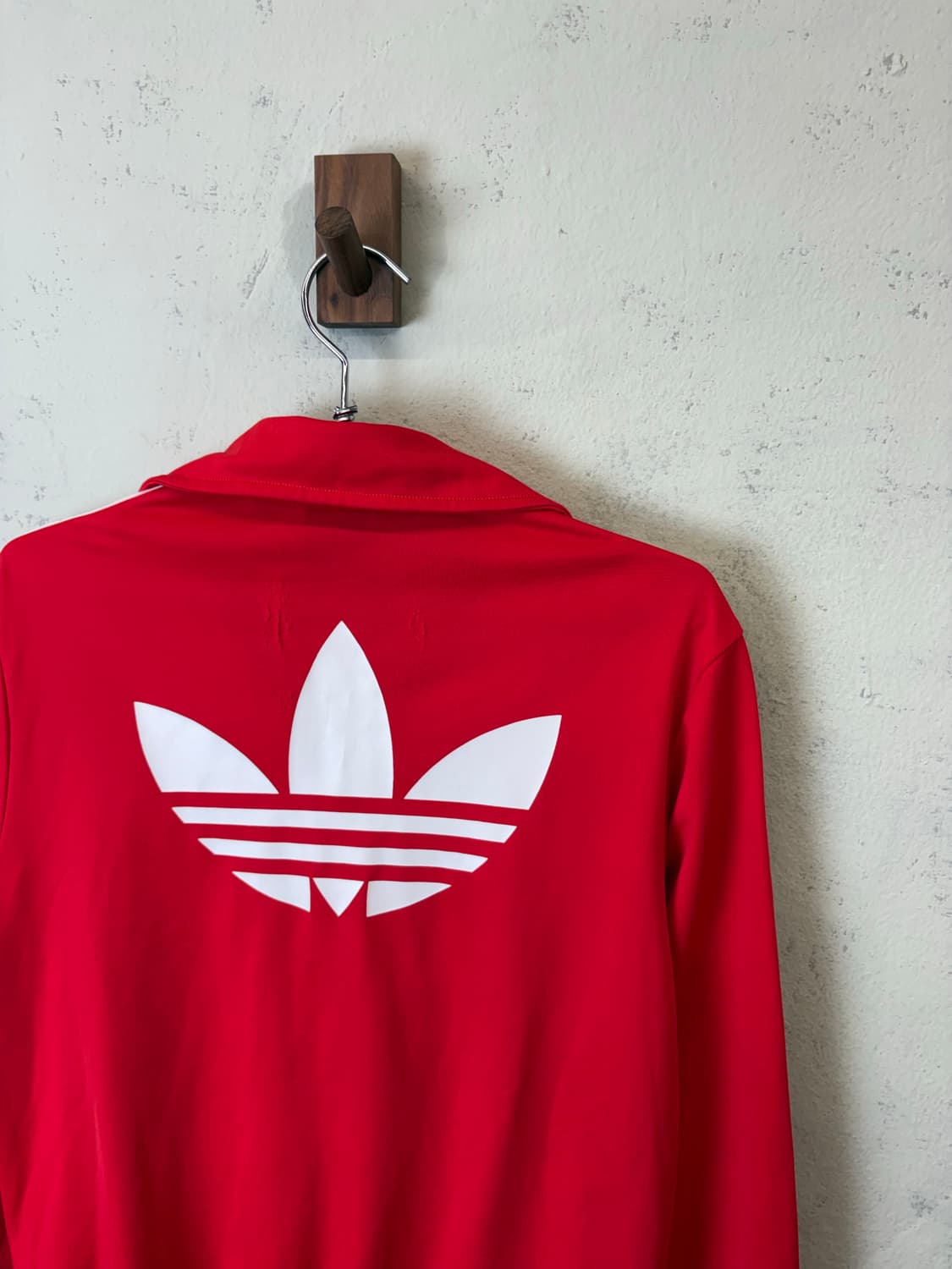 아디다스 파이어버드 레드 빅로고 트랙탑 져지 상품이미지4