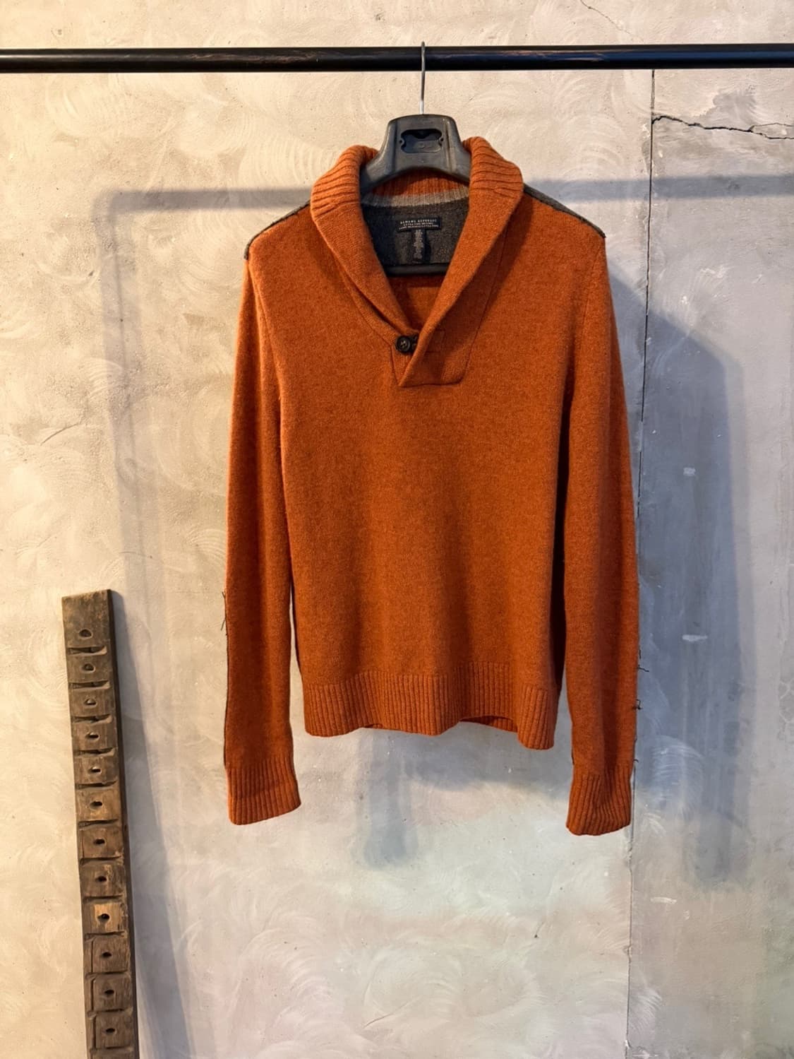 바나나 리퍼블릭 메리노울 숄칼라 니트 100 상품이미지10