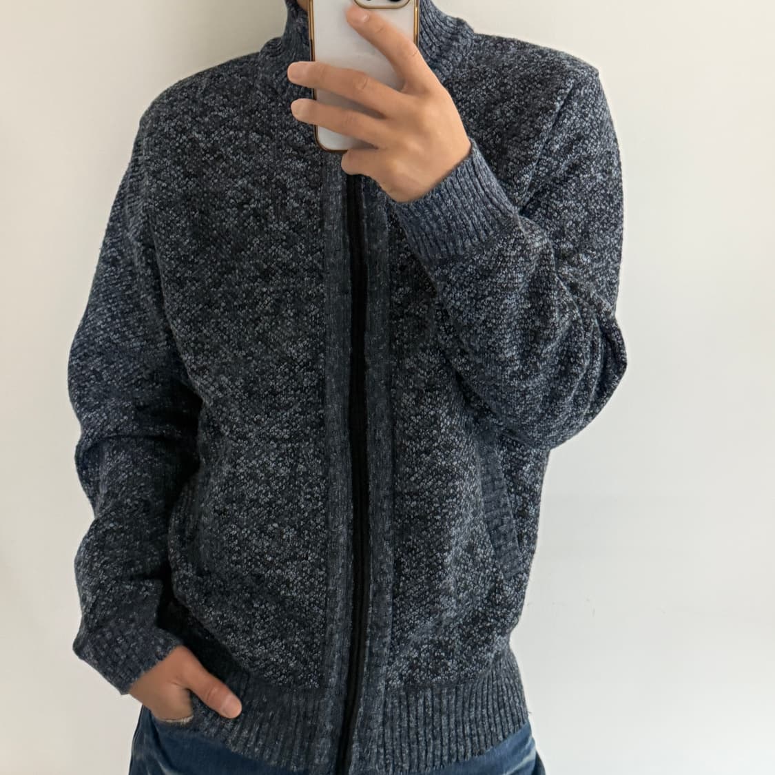 노네임 남성 집업 가디건 상품이미지2