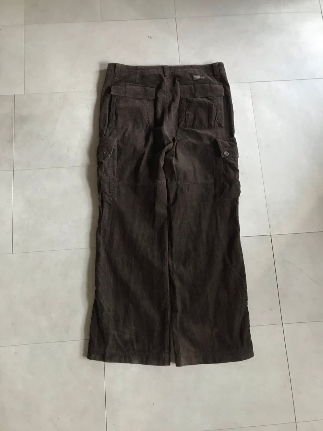 TBJ jeans 브라운 코듀로이 카고팬츠 상품이미지6