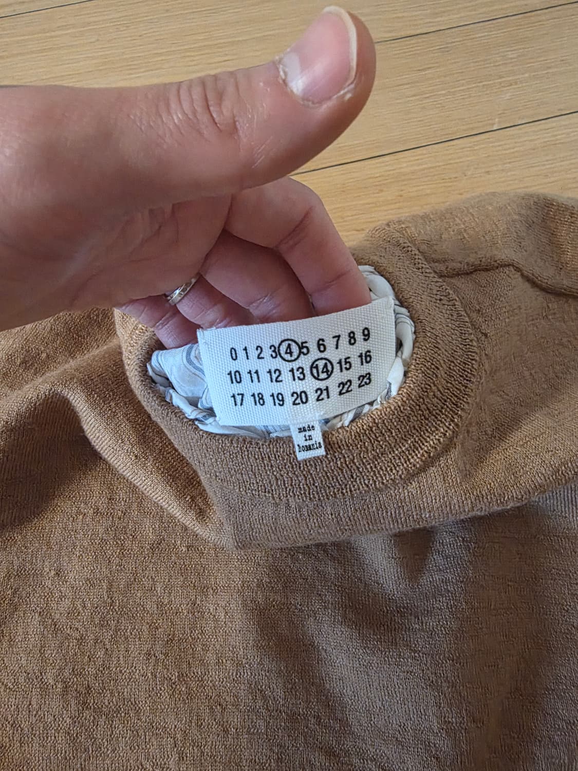 마르지엘라 레이어드 니트 상품이미지2